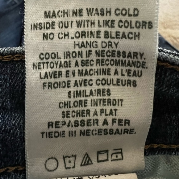 Joe’s Jeans Raley Cuffed Cropped Capri Blue Denim Jeans - Size 26 - Picture 7 of 8